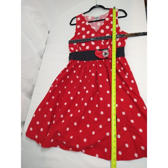 Disney Parks Authentic Minnie Mouse Dress Size L Cosplay Halloween Costume - Picture 3 of 9